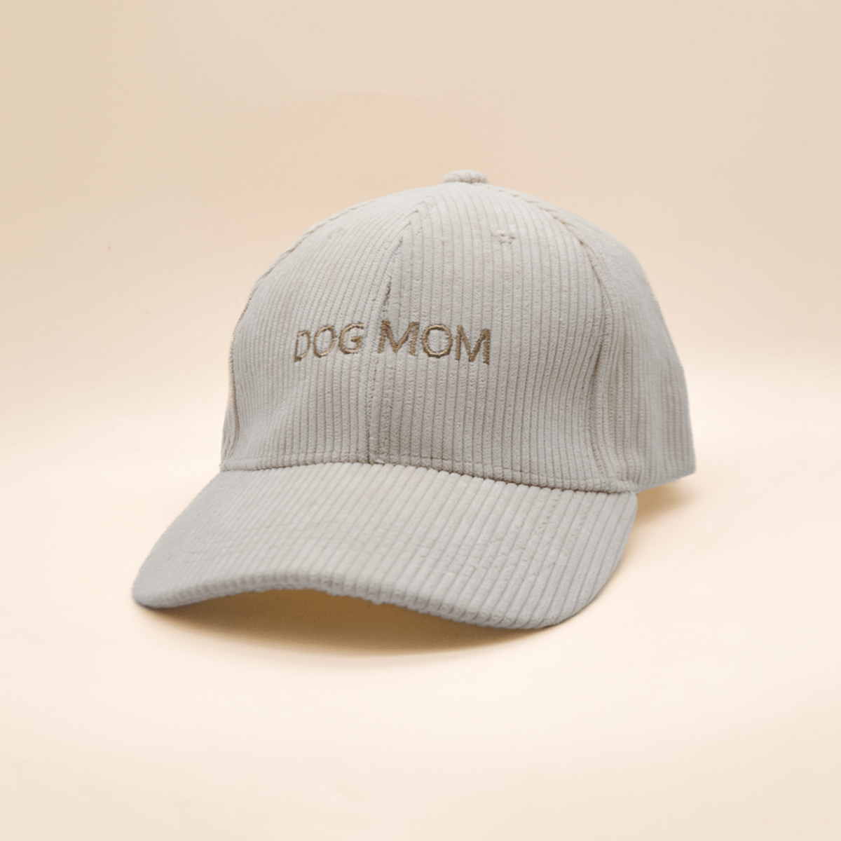 fid-le-paris-dog-mom-casquette-velours-beige-brod-e image 1
