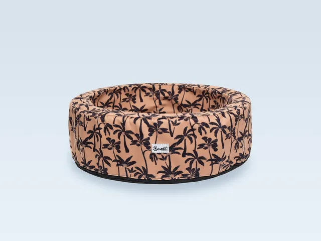 bandit-paniers-pour-chat-rond-palmier-panier-palm-beach image 1