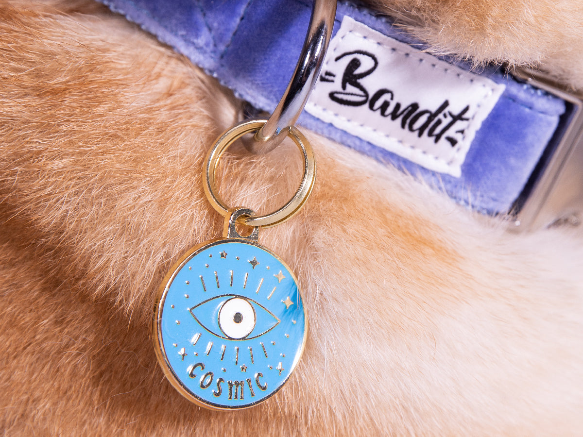 bandit-m-dailles-pour-chat-cosmique-m-daille-zinc-personnalis-e image 3