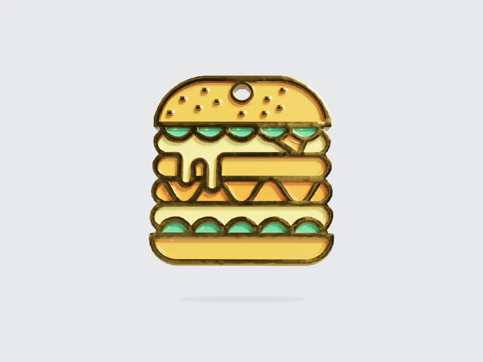 bandit-burger-m-daille-chat-graver-fantaisie image 1