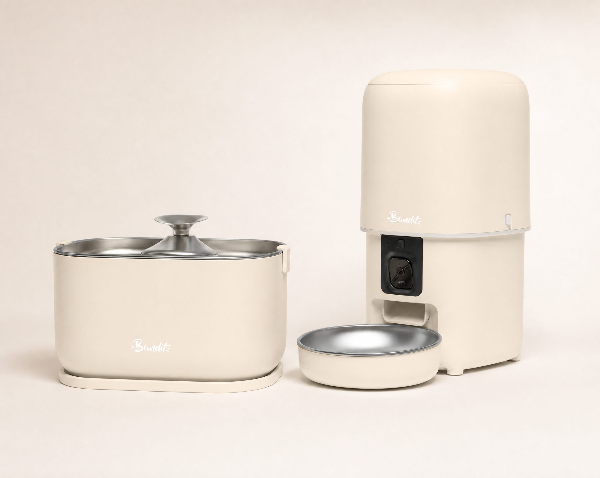 bandit-kit-fontaine-filaire-distributeur-croquettes-vert image 2