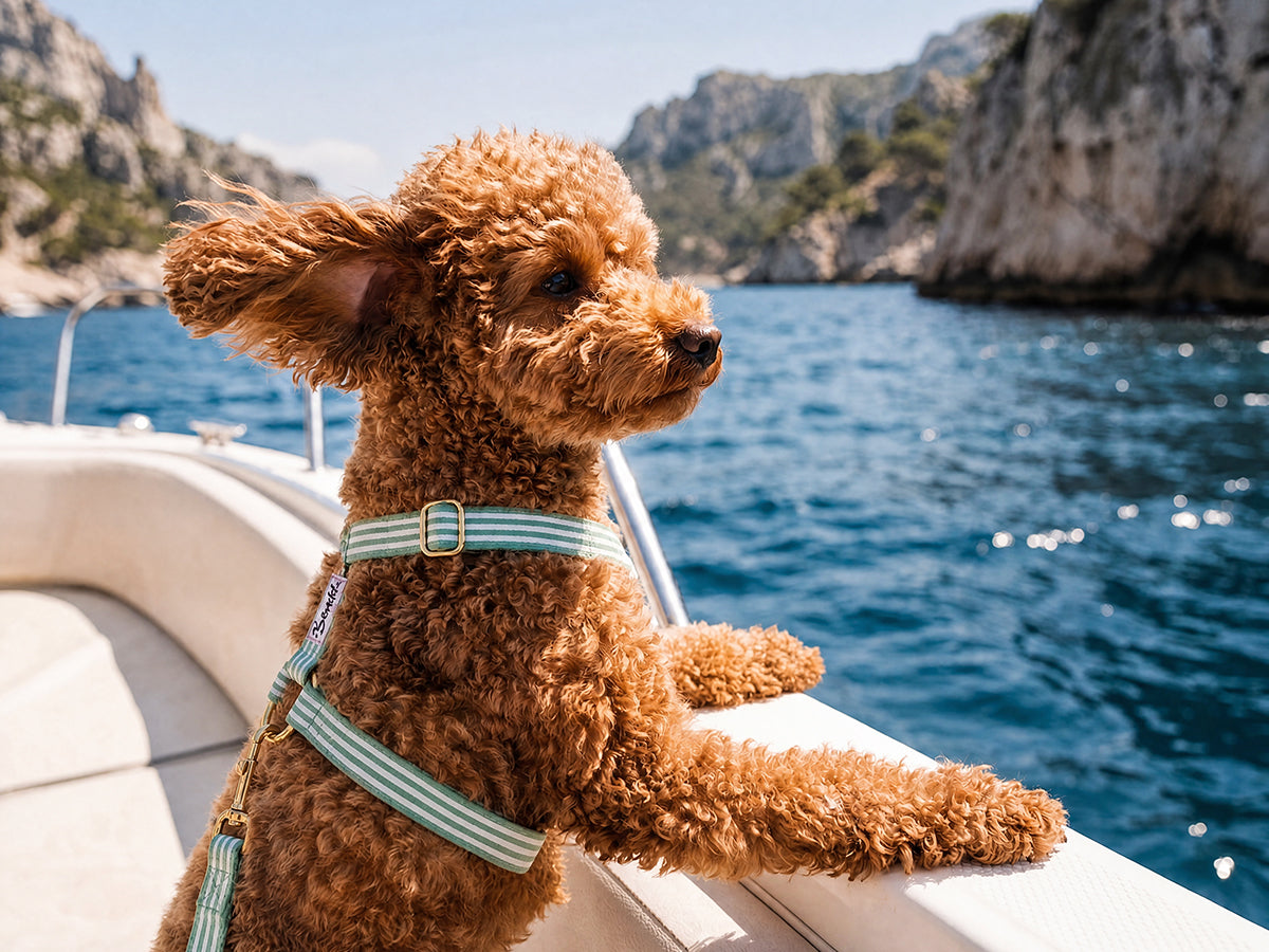 bandit-harnais-menthe-l-eau-harnais-chien-ray-vert image 2