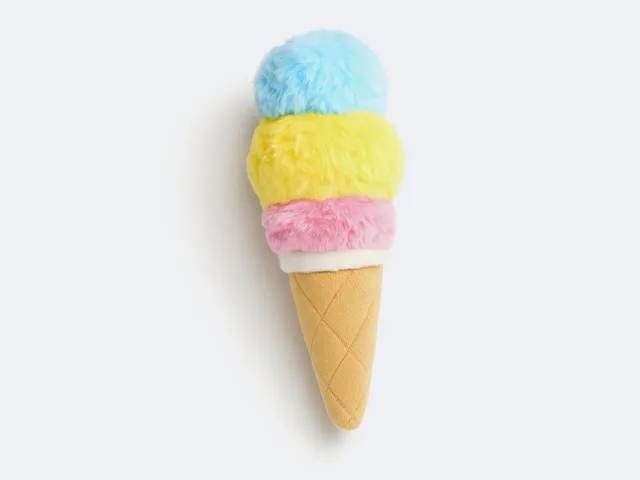 bandit-gelato-bloom-jouet-chien-glace-pouet-moelleux image 1