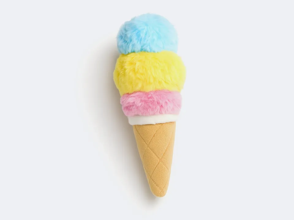bandit-gelato-bloom-jouet-chien-glace-pouet-moelleux image 1