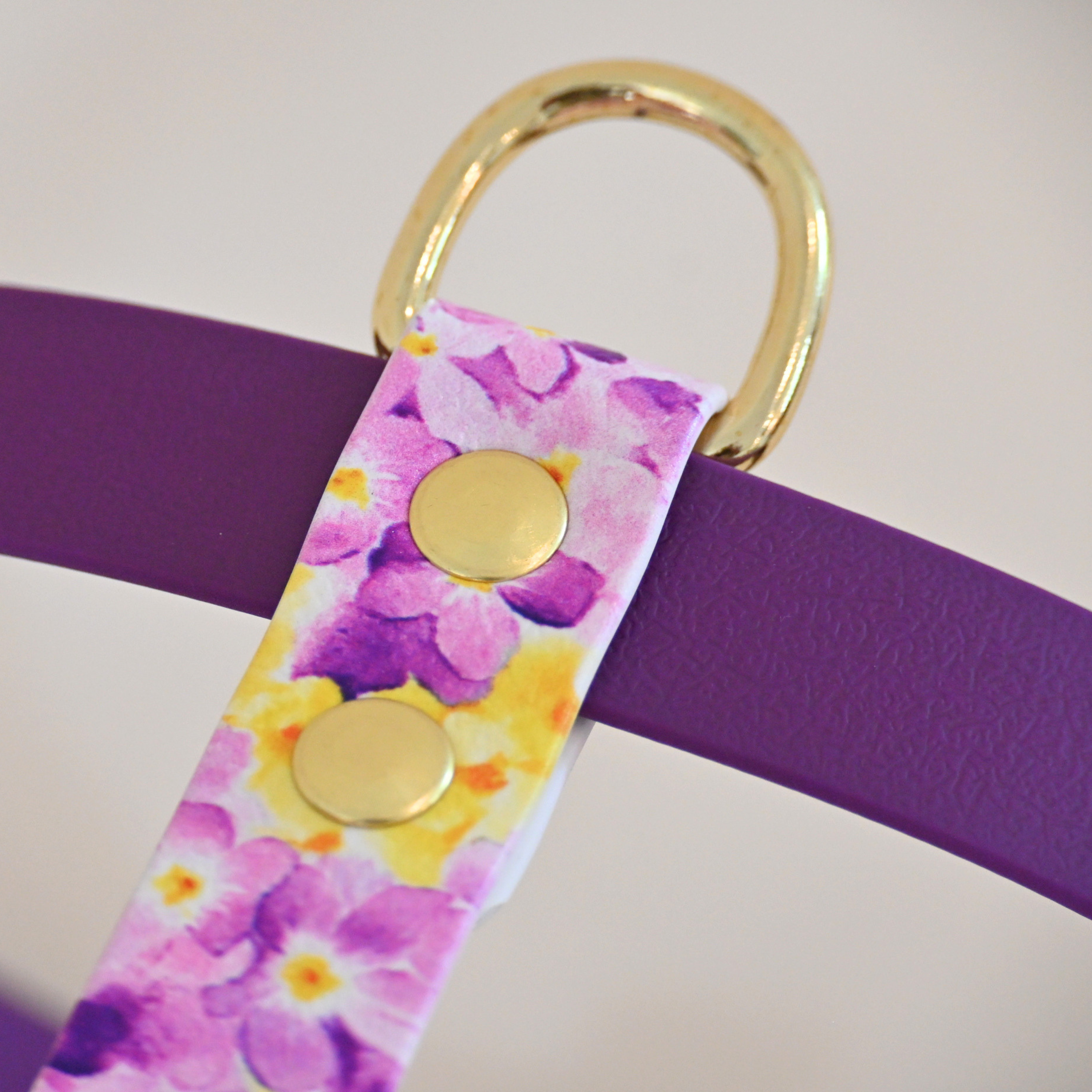 fid-le-paris-the-bloom-harnais-chien-violet-imperm-able image 3