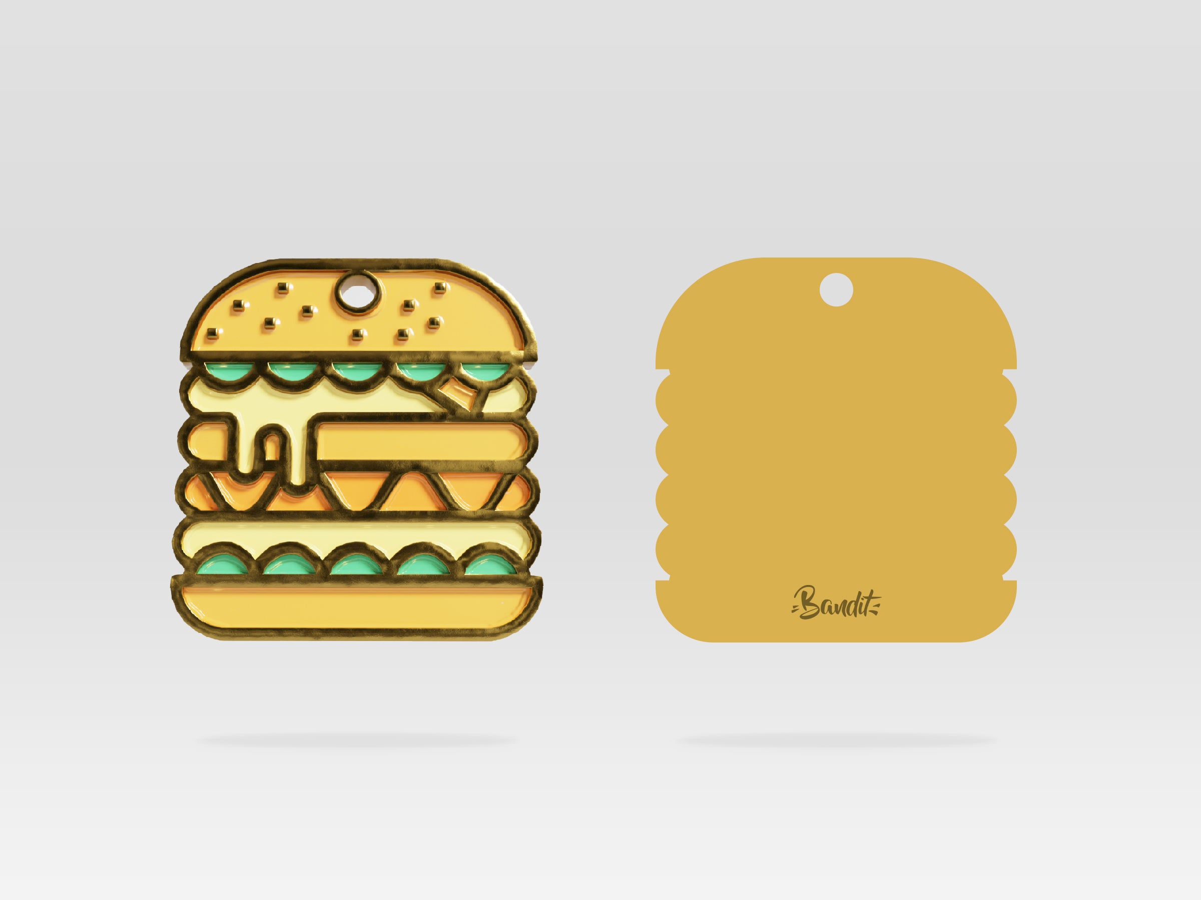 bandit-burger-m-daille-chat-graver-fantaisie image 4