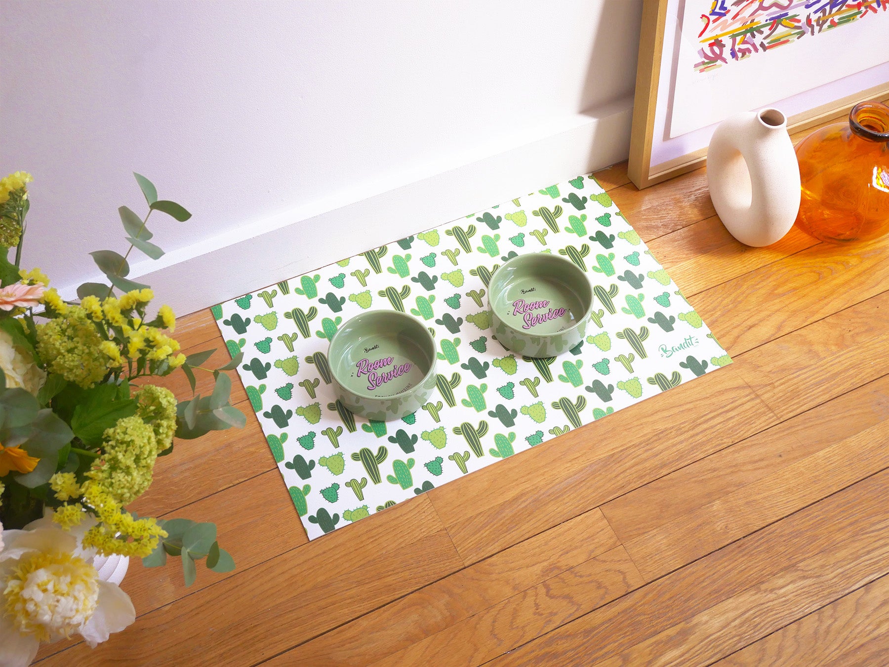 bandit-tapis-de-gamelle-cactus-tapis-gamelle-chien-et-chat image 7