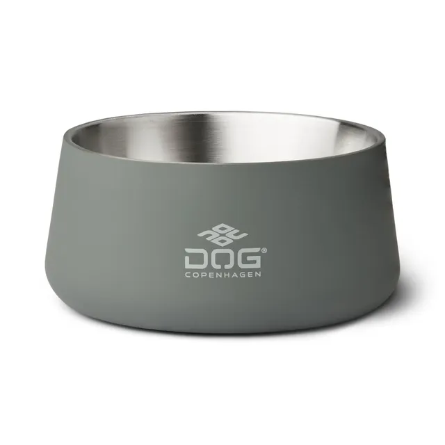 dog-copenhagen-vega-gamelle-inox-cool-grey-s-m-design image 1