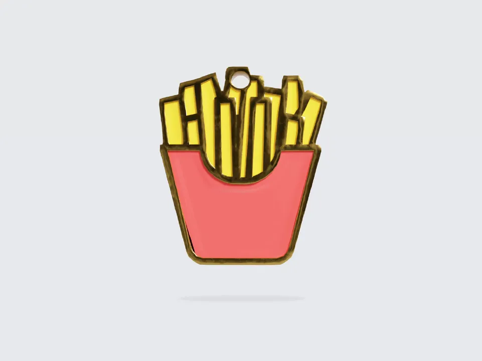 bandit-m-dailles-frites-m-daille-chien-frites-originale image 1