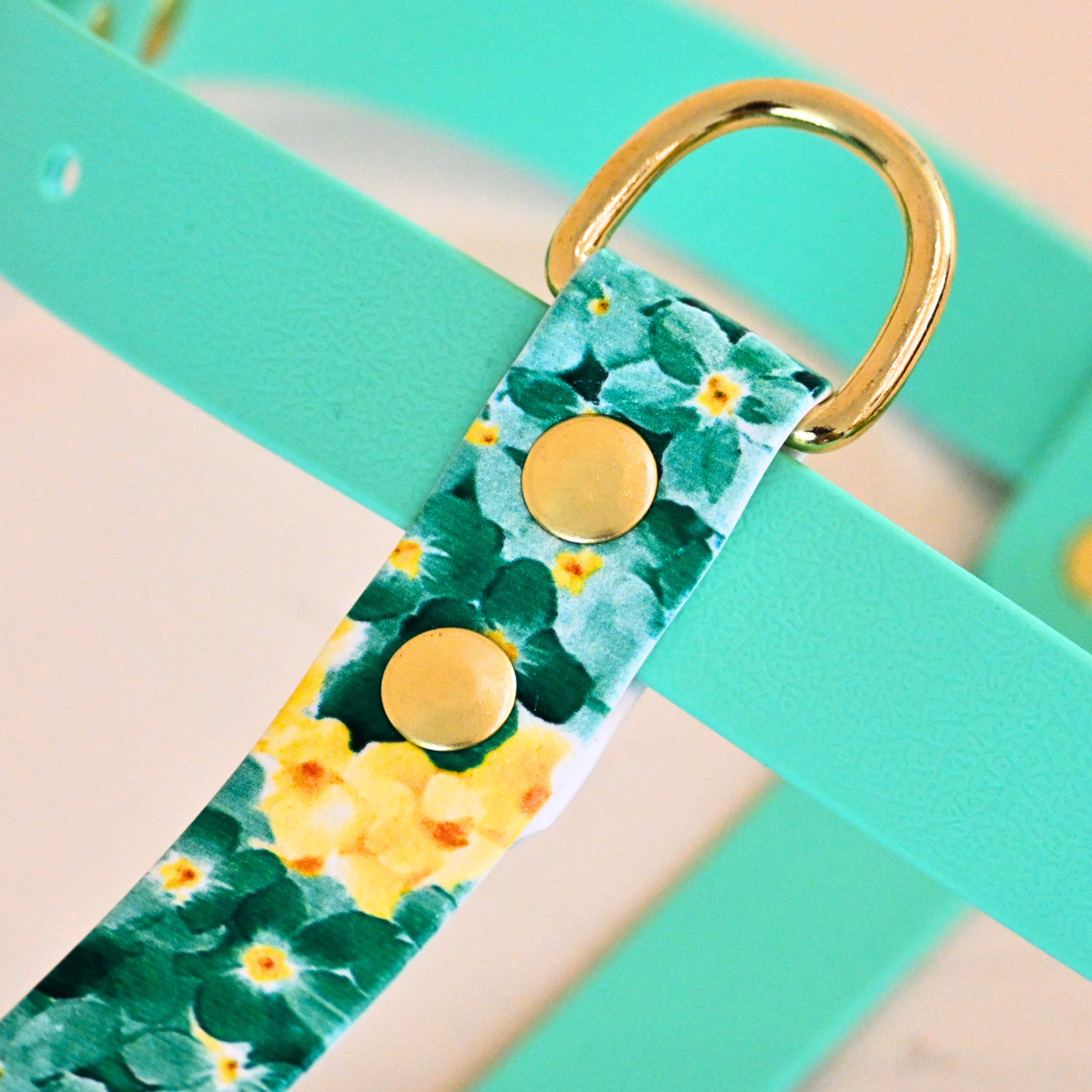 fid-le-paris-the-bloom-dition-harnais-chien-vert-floral image 2