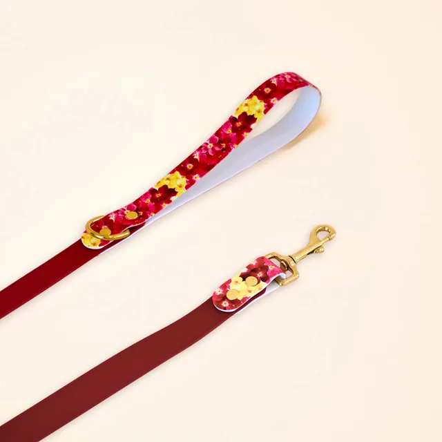 fid-le-paris-the-bloom-laisse-chien-bordeaux-120-cm image 1