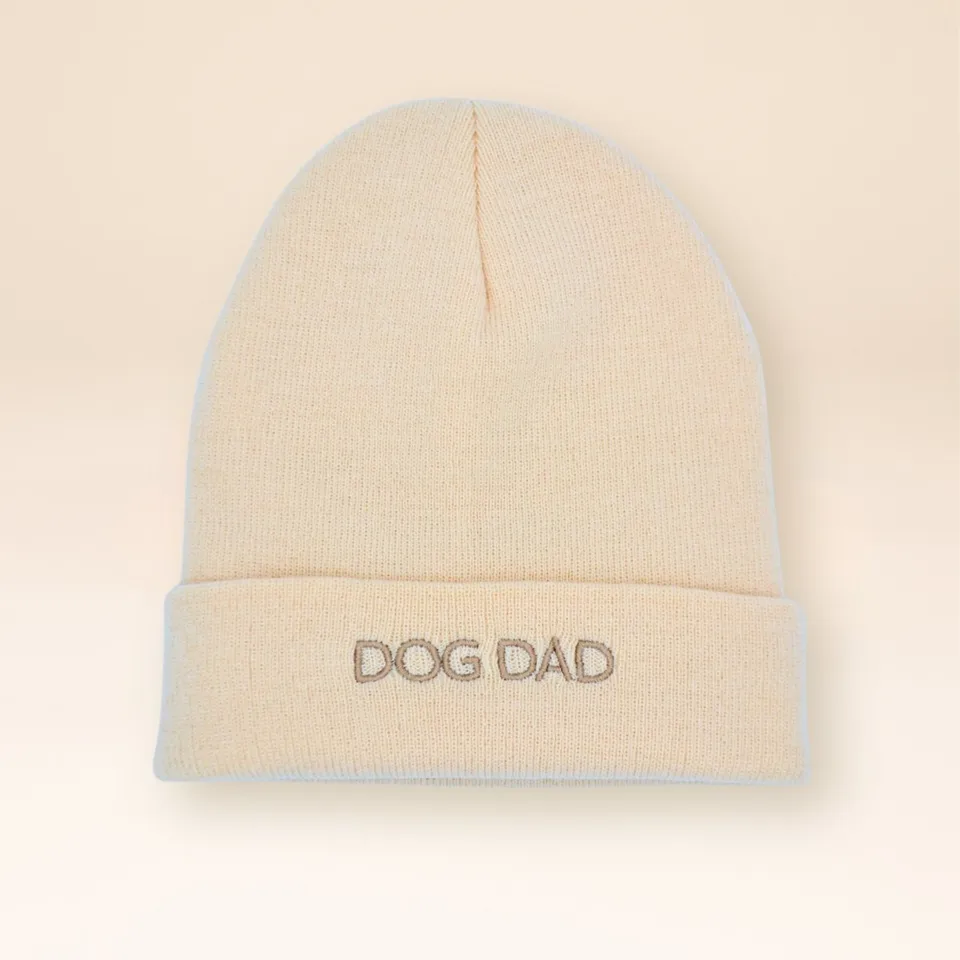 fid-le-paris-dog-dad-bonnet-beige-acrylique-taille-unique image 1