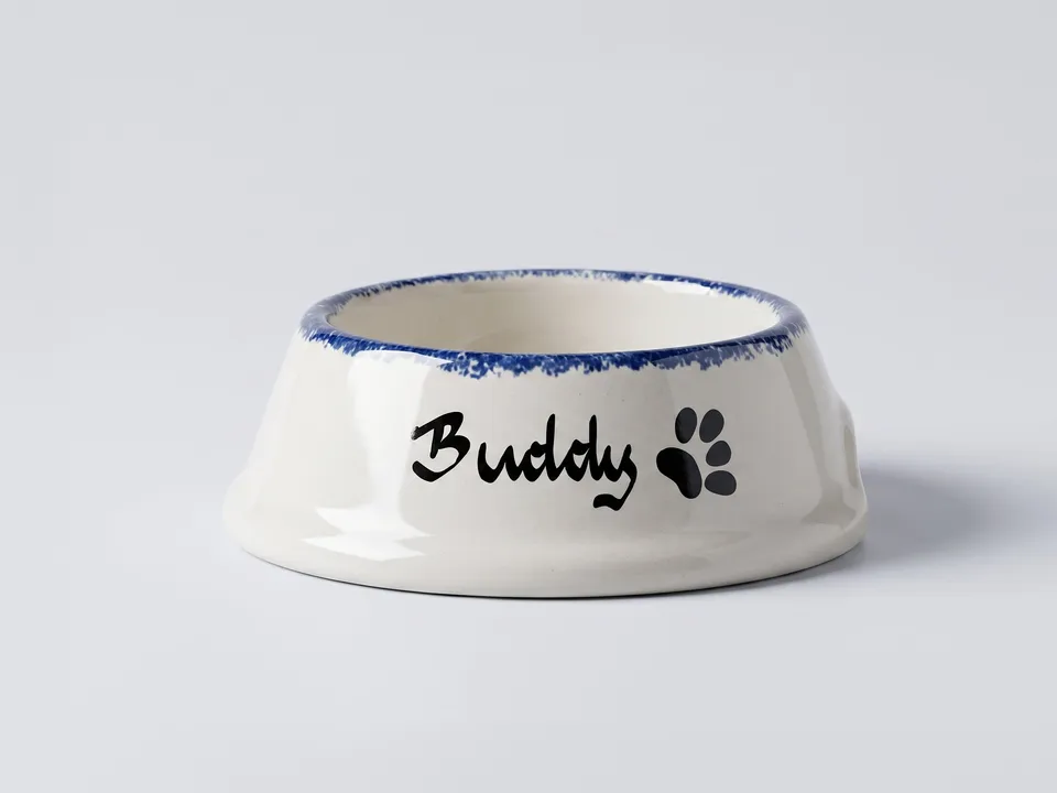 bandit-gamelle-bretonne-gamelle-chien-personnalis-e-petite-12-cm image 1