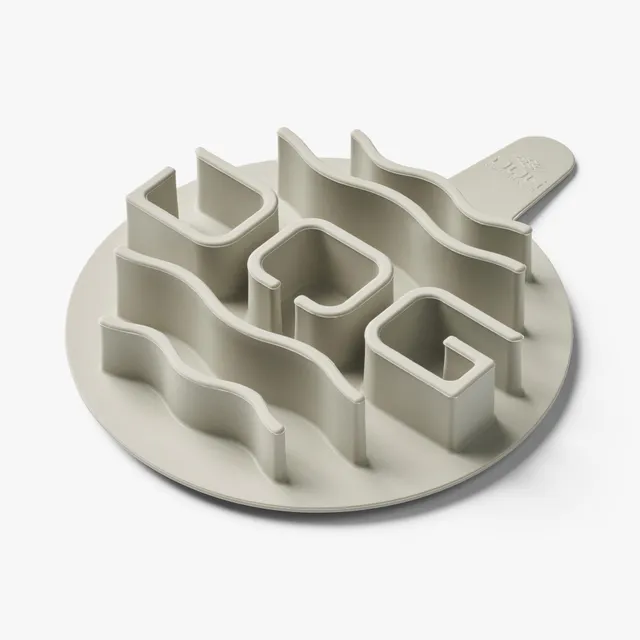 dog-copenhagen-libra-insert-gamelle-slow-feeder-silicone-m-coffee-cream image 1