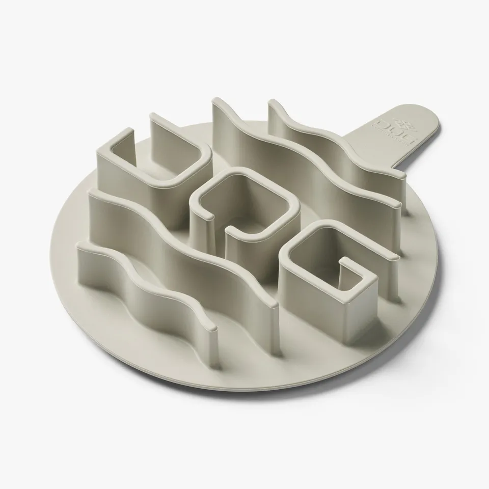 dog-copenhagen-libra-insert-gamelle-slow-feeder-silicone-m-coffee-cream image 1