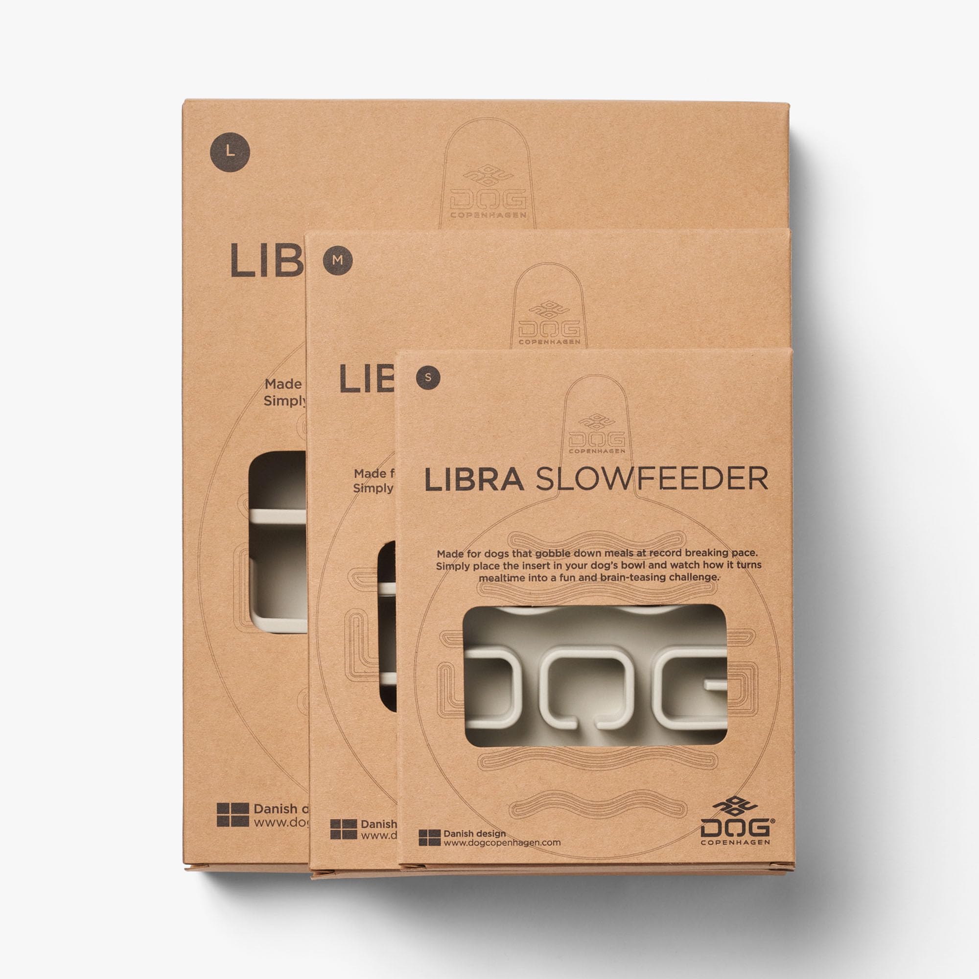 dog-copenhagen-libra-insert-gamelle-slow-feeder-silicone-m-coffee-cream image 5