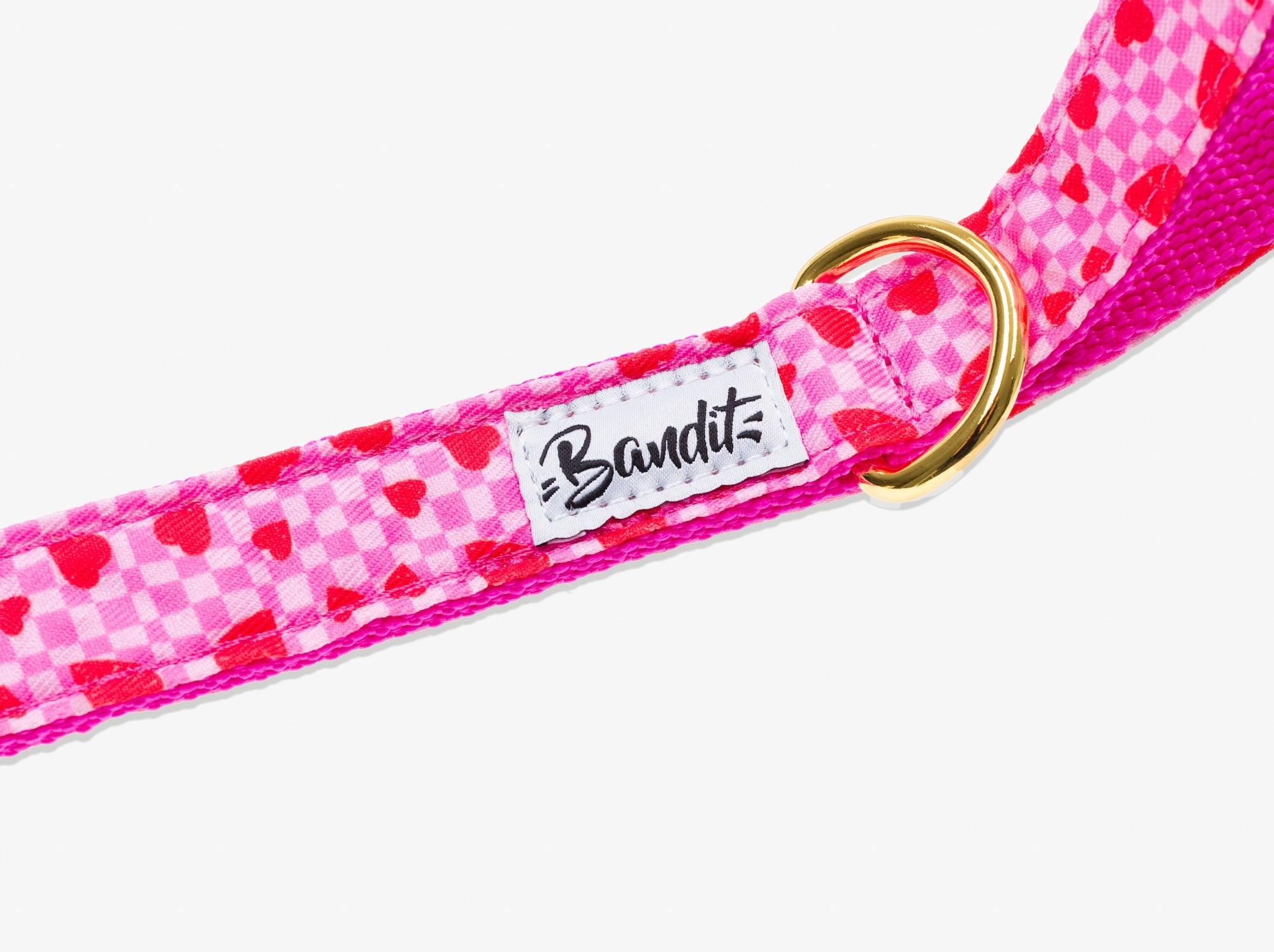 bandit-carreaux-laisse-chien-rose-coeurs-rouges-120-cm image 3