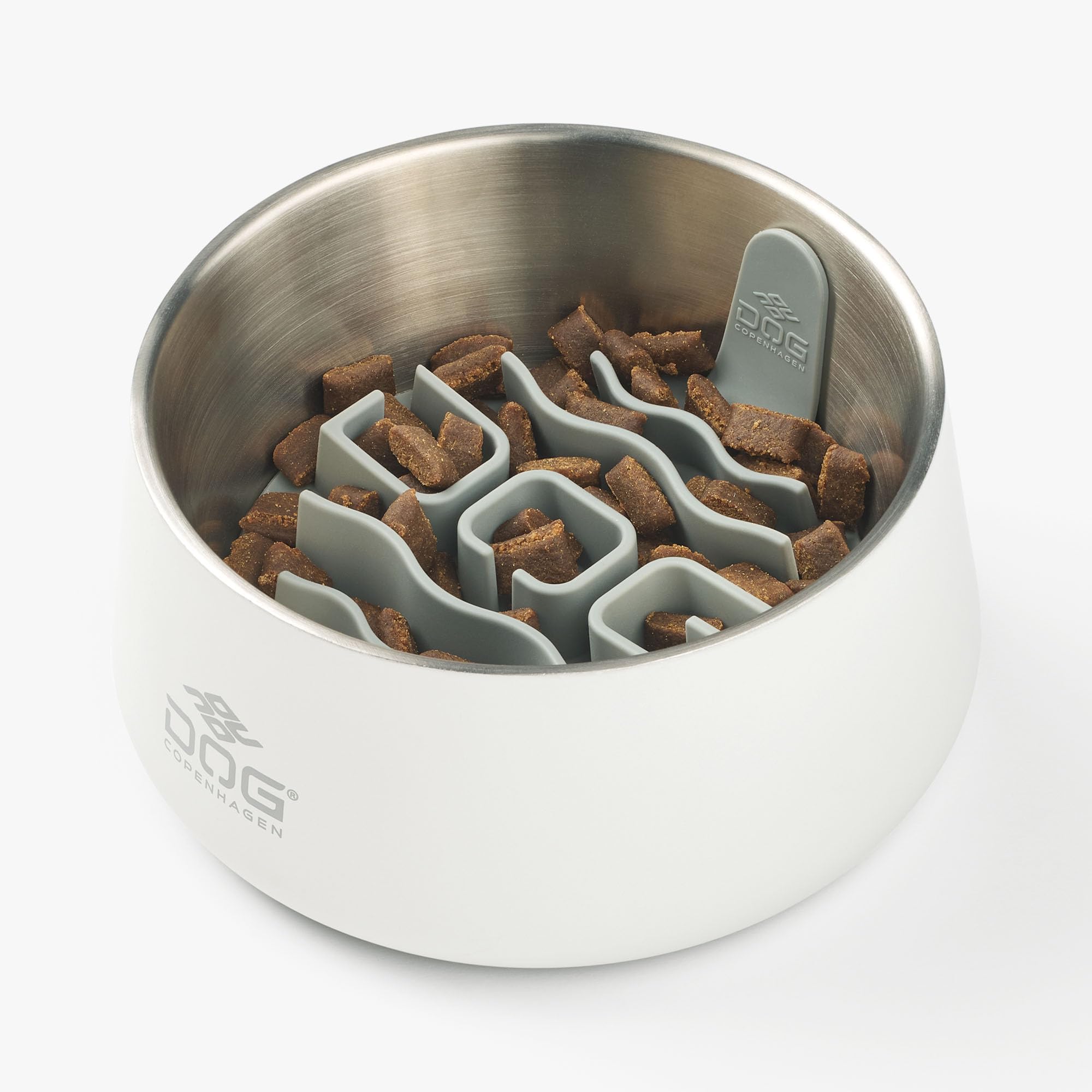 dog-copenhagen-libra-insert-gamelle-slow-feeder-silicone-m-coffee-cream image 2