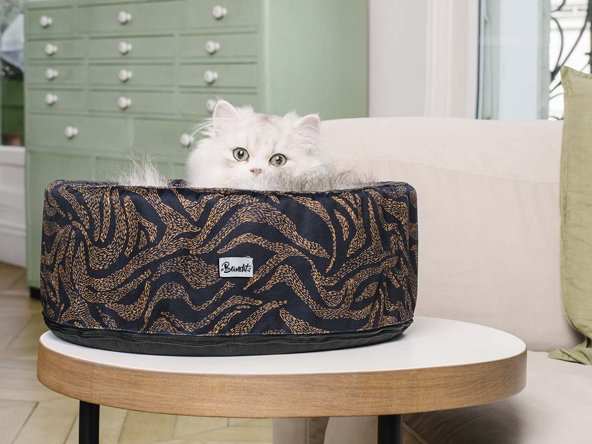 bandit-bandizzzz-panier-chat-rond-z-bre-lavable image 2