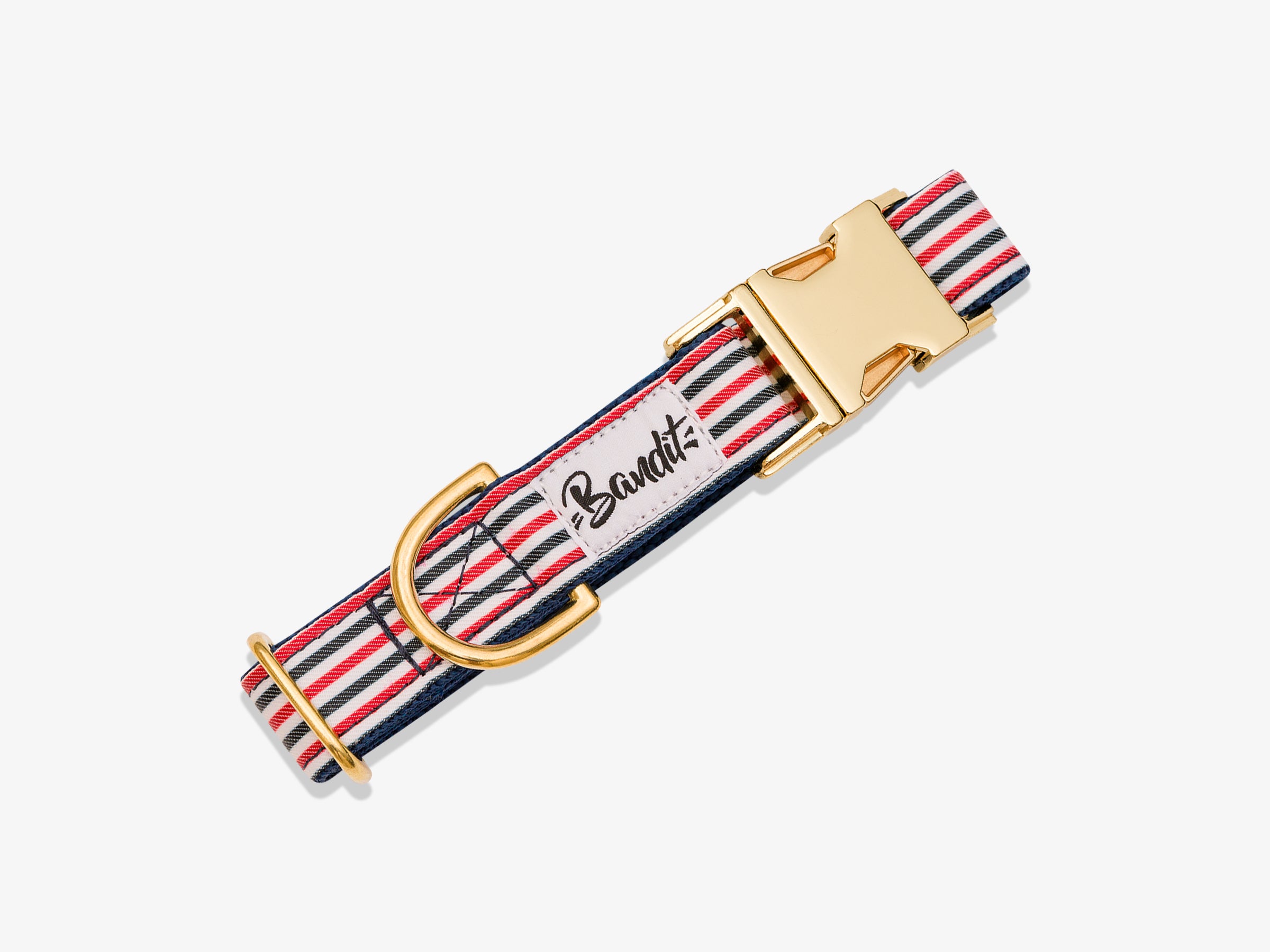 bandit-french-banban-collier-chien-bleu-blanc-rouge-petit-chien image 1
