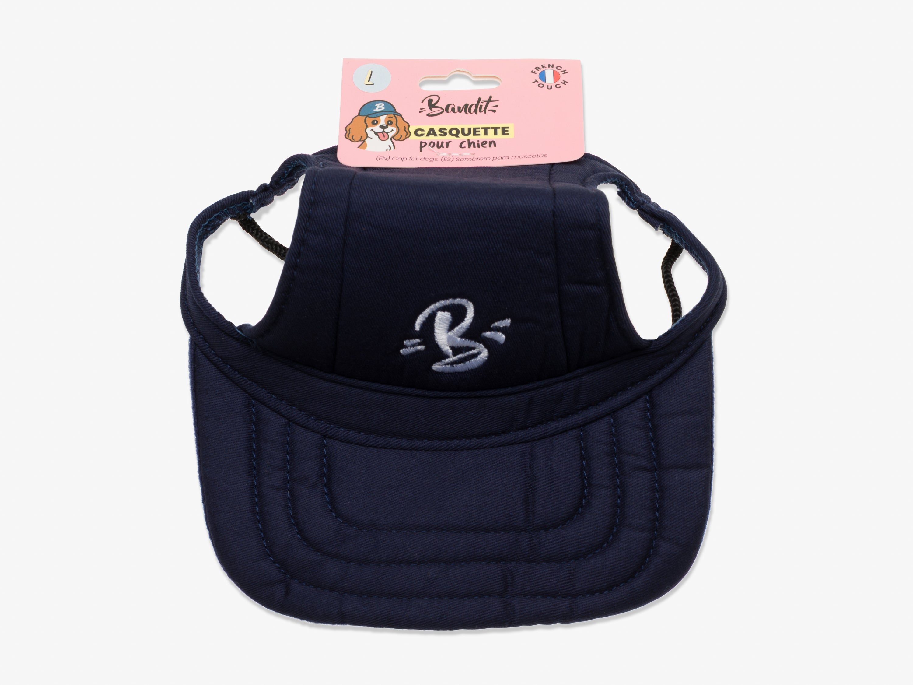 bandit-casquette-pour-chien-chapeau-bleu-marine-uv-taille-s image 5