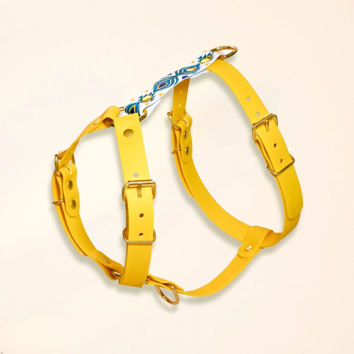 fid-le-paris-tulum-harnais-chien-jaune-imperm-able image 1